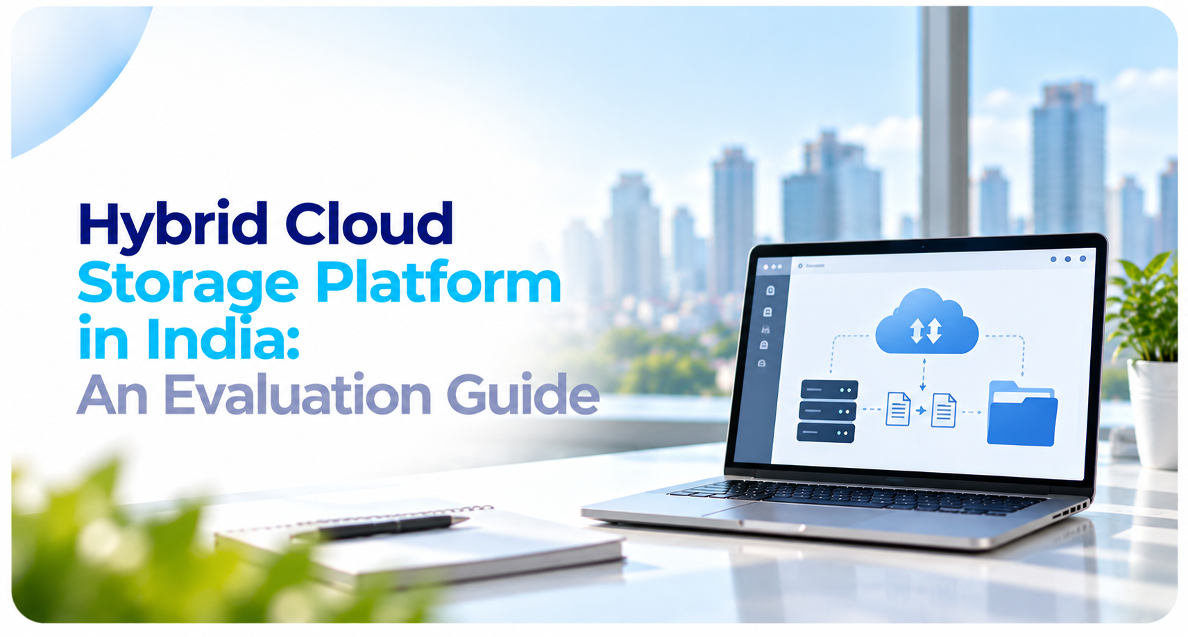 IT administrator managing files across cloud storage and on-premises servers
